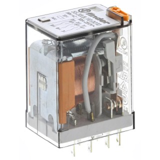 Finder Power Relay 110V AC Coil 10A Switching Current 3PDT Silver Alloy Contacts 55.33.8.110.0010