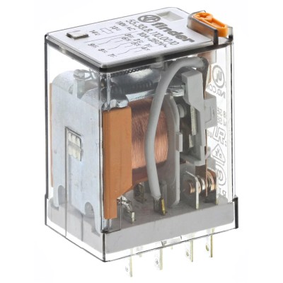 Finder Power Relay 110V AC Coil 10A Switching Current 3PDT Silver Alloy Contacts 55.33.8.110.0010