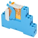 Finder 4C DIN Rail Relay Socket 250V AC 8A/15A Screw Terminal for 4C Series Relay 4C.02.8.110.0060SPA