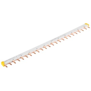 Schneider Electric Acti9 2 Phase Busbar, 415 V ac, 100A Current Rating, 18 mm Pitch, 24 Modules 
