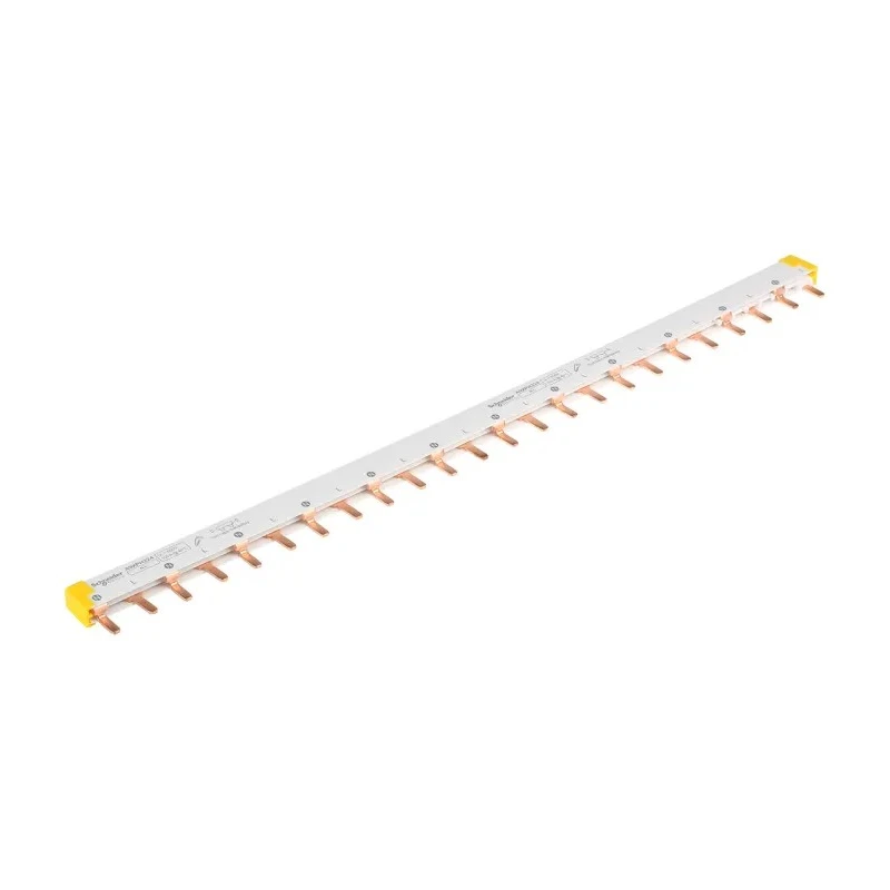 Schneider Electric Acti9 2 Phase Busbar, 415 V ac, 100A Current Rating, 18 mm Pitch, 24 Modules 