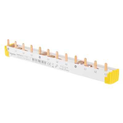 Schneider Electric Acti9 4 Phase Busbar 415 V AC 100A Rated Current 18 mm Pitch 