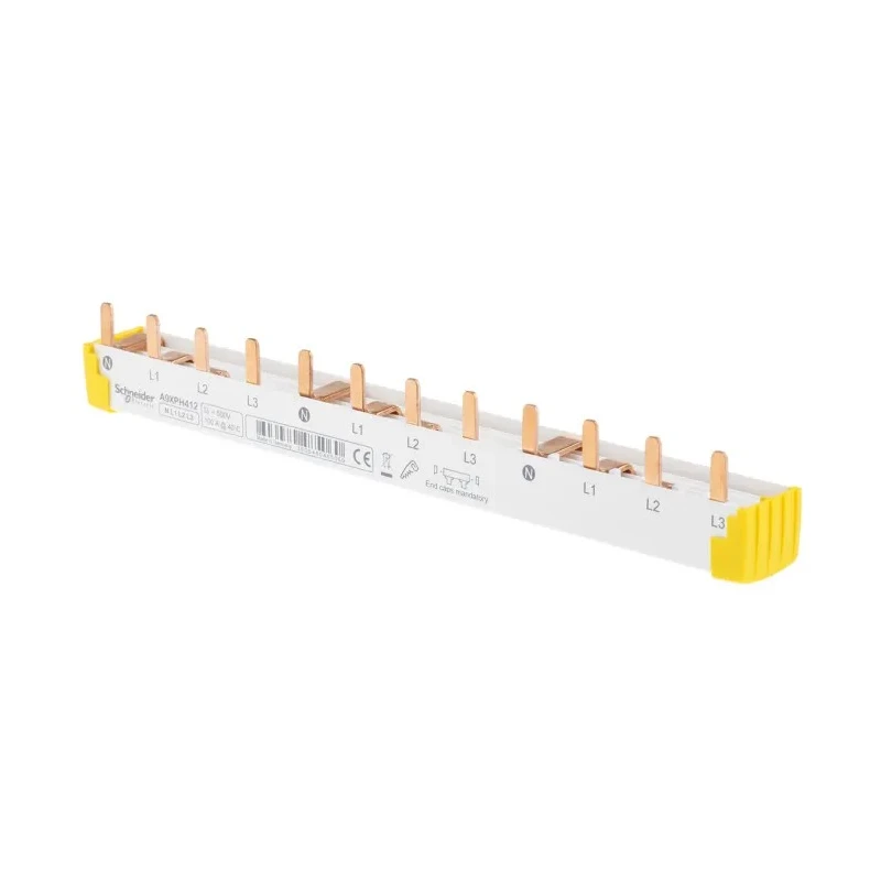 Schneider Electric Acti9 4 Phase Busbar 415 V AC 100A Rated Current 18 mm Pitch 