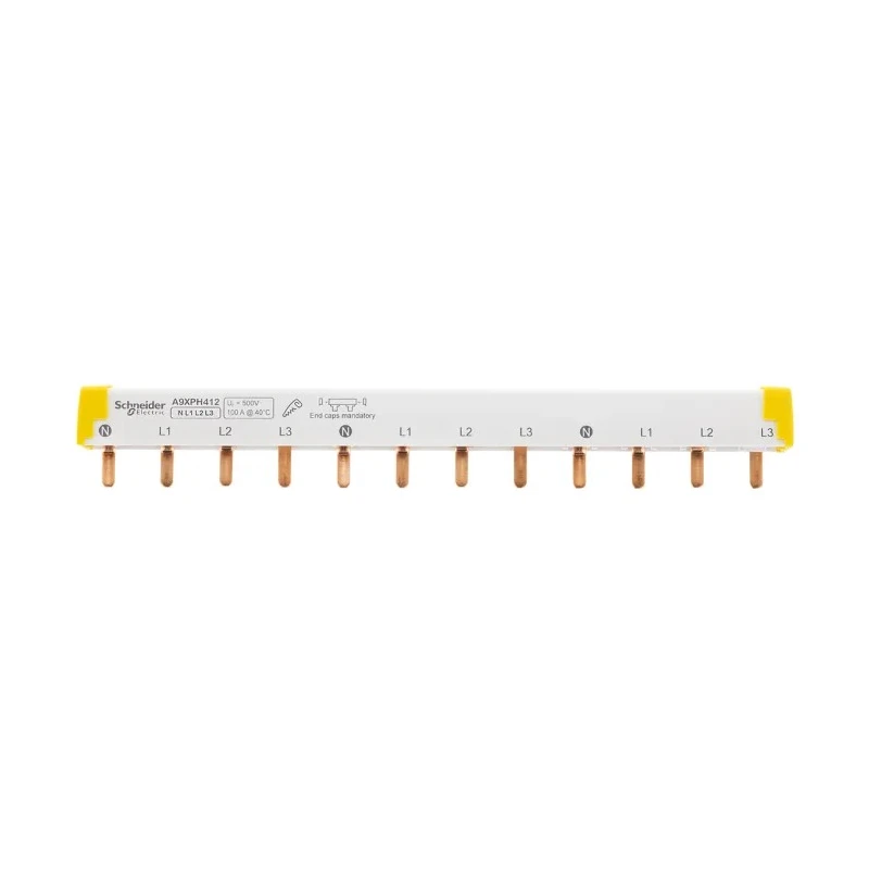 Schneider Electric Acti9 4 Phase Busbar 415 V AC 100A Rated Current 18 mm Pitch 