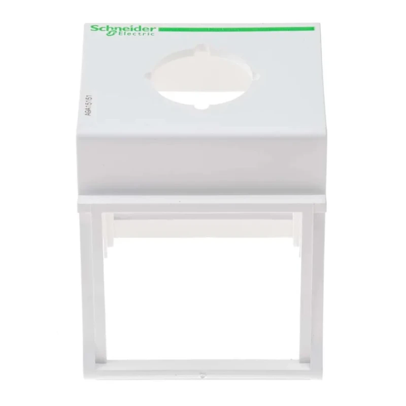 Schneider Electric Insulated Mounting Bracket for DIN Rail Installation, Compatible with Harmony XB4 and XB5 Push A9A15151