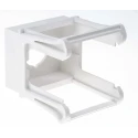 Schneider Electric Insulated Mounting Bracket for DIN Rail Installation, Compatible with Harmony XB4 and XB5 Push A9A15151