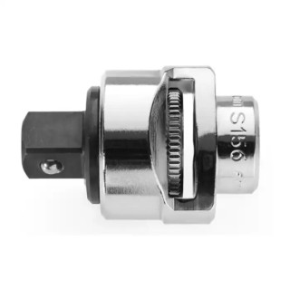 Facom Offset Ratchet Head 1/2 in Insert Size 12 Chrome Phosphated Finish S.156