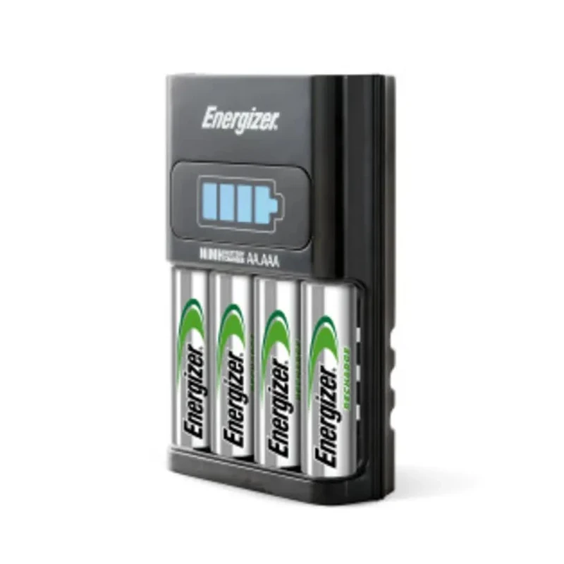 Energizer Universal Battery Charger 12V DC, 650mA Max Charge Current, NiMH, 4 Battery Capacity UK Plug 7638900423709