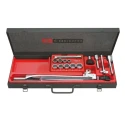 Facom Mechanical Torque Wrench Set 40 to 200 Nm, 1/2 in Square Drive, Chrome Vanadium Steel, 460mm Overall S.205E