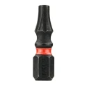 Facom Torx Drive Screwdriver Bit with T10 Tip, 25 mm Tip Size, 47.5 mm Overall Length, 2-Piece Set ENX.110