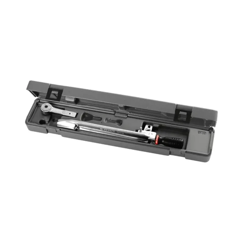 Facom Click Torque Wrench 40 To 200 Nm, 1/2 Inch Square Drive, Chrome Vanadium Steel, 470mm Overall Length S.202A