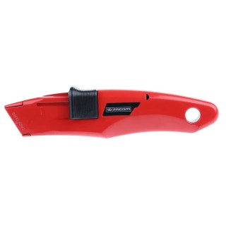 Facom Safety Knife with Straight Retractable Blade 44 mm 844.DPB