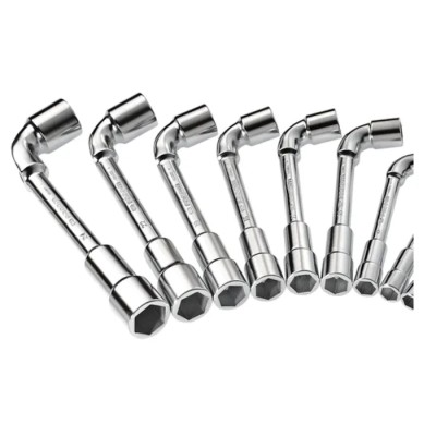 Facom Hexagon Tubular Box Spanner Set, 10 Pieces, 8 to 19 mm Tip 76.JN10