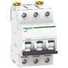 Schneider Electric Acti9 iC60N Miniature Circuit Breaker, 3-Pole, 2A, Type C, 440V AC, 180V DC, 6 kA Breaking A9F74302