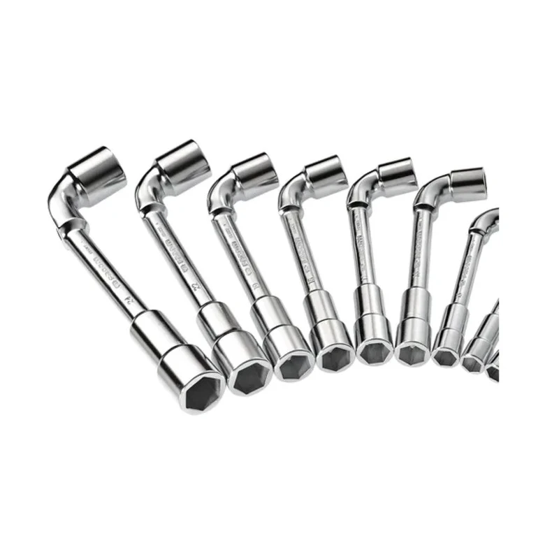 Facom Hexagon Tubular Box Spanner Set, Metal Handle, 22 Pieces, 8 to 32 mm Tip 76.P22M