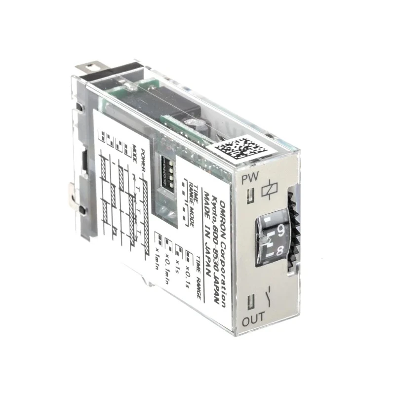 Omron Timer Relay 1-Contact 12 V dc/ac Multifunction SPDT Switch 0.1 s to 10 min H3RN
