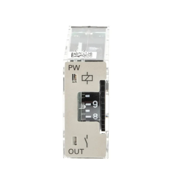 Omron Timer Relay 1-Contact 12 V dc/ac Multifunction SPDT Switch 0.1 s to 10 min H3RN