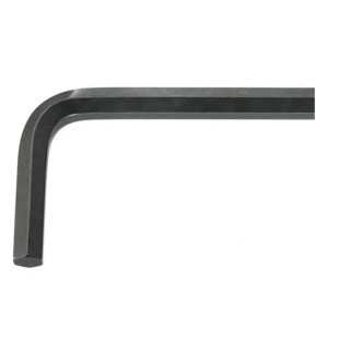 Facom L Metric Hex Key, Hex Size 18 mm, Short Arm, Overall Length 170 mm, Silicon Steel, Phosphate Finish 82H.18