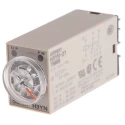 Omron Multifunction DIN Rail Panel Mount Timer Relay 24 V ac 5A DPDT, 0.1 Min to 10 H H3YN