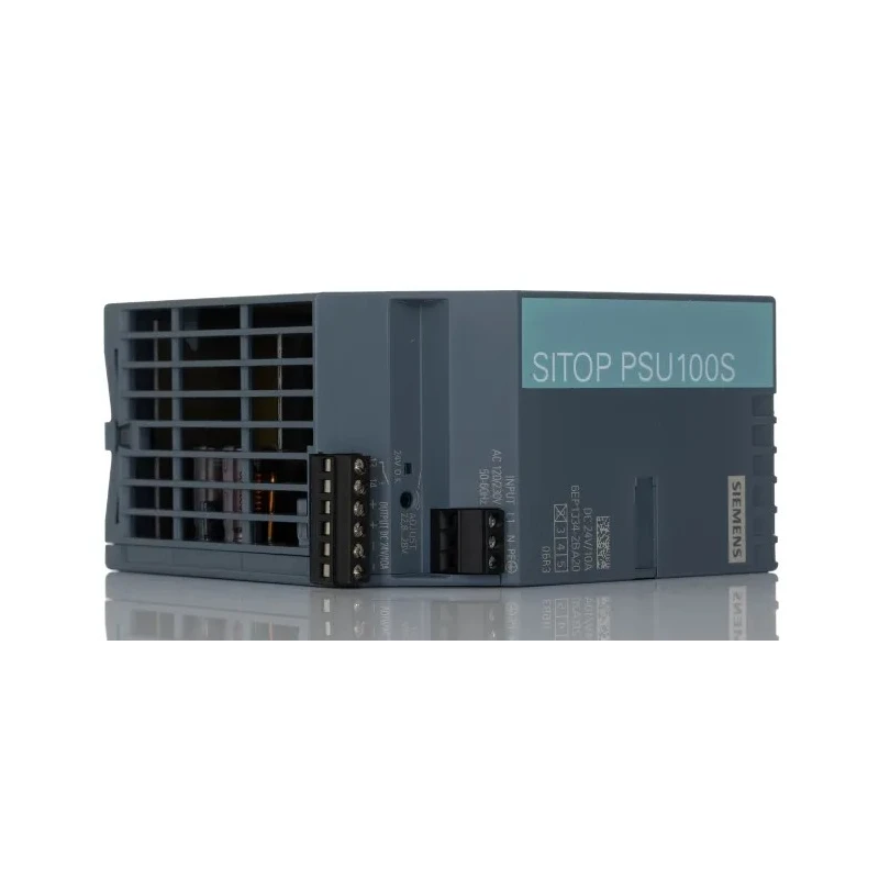 Siemens SITOP PSU100S Series Switched Mode DIN Rail Power Supply 28V DC, 10A Output, 288W Power, 264V AC Input 6EP1334-2BA20