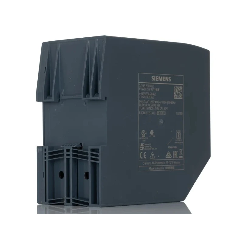 Siemens SITOP PSU100S Series Switched Mode DIN Rail Power Supply 28V DC, 10A Output, 288W Power, 264V AC Input 6EP1334-2BA20