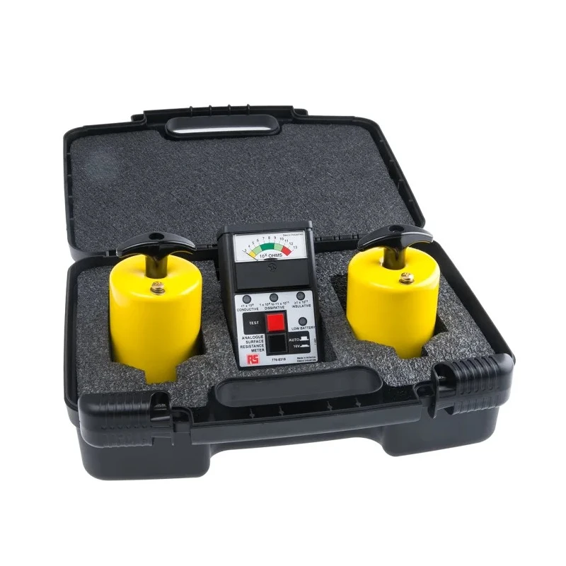 RS PRO Surface ESD Tester Portable Analogue 9V Battery Powered EPA Compliance 776-8318