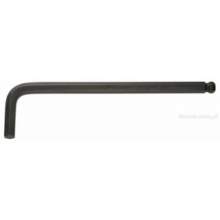 Facom L Imperial Hex Key, Hex Size 5.56 mm, Long Arm, Phosphate Finish, Silicon Steel 83SH.7/32