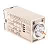 Omron DIN Rail, Panel Mount Timer Relay 2-Contact DPDT 200-230 V AC 0.1 min to 10 h Multifunction H3YN