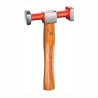 Facom Bumping Hammer with Hickory Wood Handle, Head Weight 300 g, Overall Length 310 mm, Model 861D.26