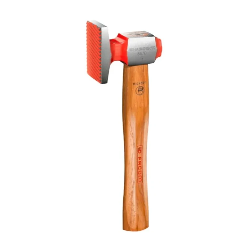 Facom Flat Dresser Hammer with Hickory Wood Handle, 310 g Head Weight, 295 mm Length, 50 mm Head Width 867D