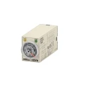 Omron Multifunction DIN Rail and Panel Mount Timer Relay, 4-Contact 4PDT, 24 V DC/AC, Time Range 0.1s to 10min H3YN