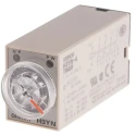 Omron Multifunction DIN Rail and Panel Mount Timer Relay, 4-Contact 4PDT, 24 V DC/AC, Time Range 0.1s to 10min H3YN