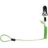 Never Let Go 35-80 cm Polyurethane Outer Stainless Steel Coil Tool Lanyard 1kg Capacity 101399