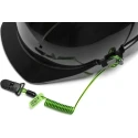 Never Let Go 35-80 cm Polyurethane Outer Stainless Steel Coil Tool Lanyard 1kg Capacity 101399