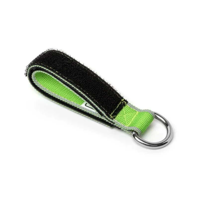 Never Let Go 13 x 2.5 cm Polyester Webbing Velcro Tool Lanyard with 3 kg Tether Ring 101422