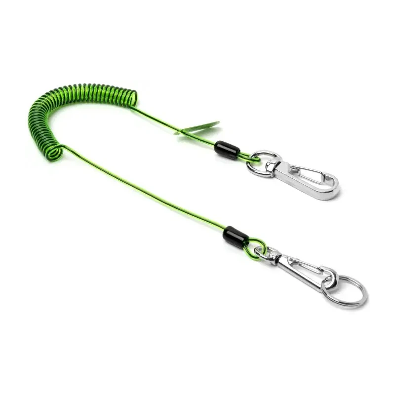 Never Let Go Polyurethane Outer Stainless Steel Tool Lanyard 48-180 cm Size 1 kg Capacity 101493