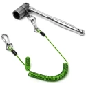 Never Let Go Polyurethane Outer Stainless Steel Tool Lanyard 48-180 cm Size 1 kg Capacity 101493