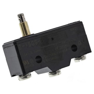 Omron Plunger Limit Switch SPDT 15A, Thermosetting Resin Housing, 250V DC, 500V AC, IP00 