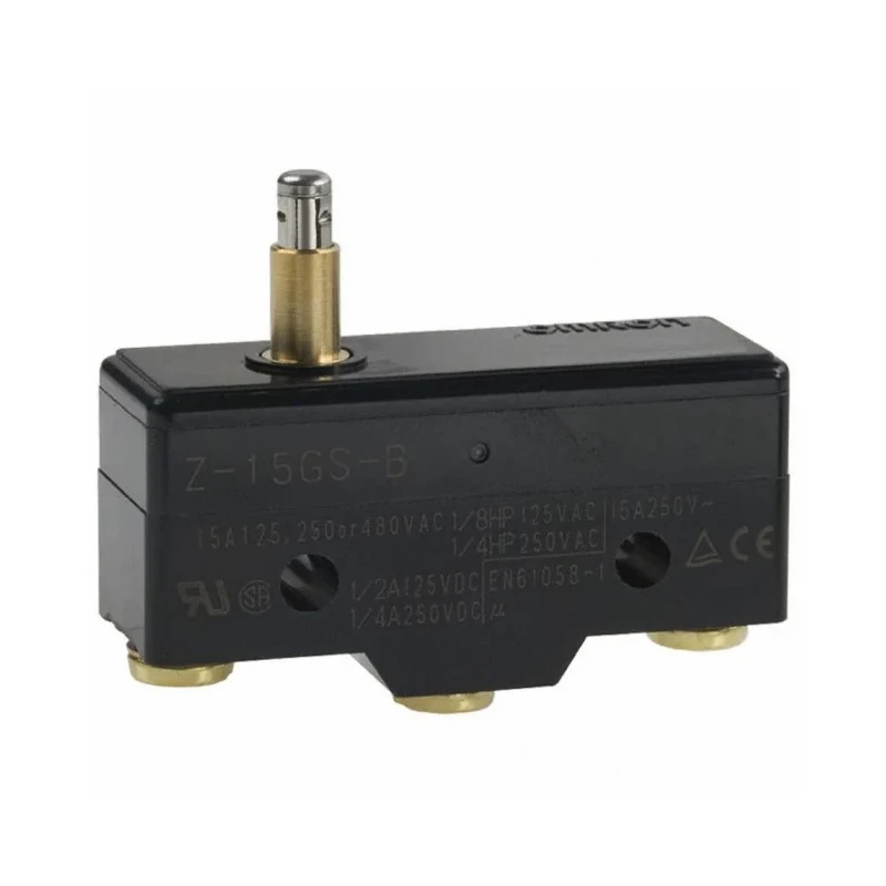 Omron Plunger Limit Switch SPDT 15A, Thermosetting Resin Housing, 250V DC, 500V AC, IP00 