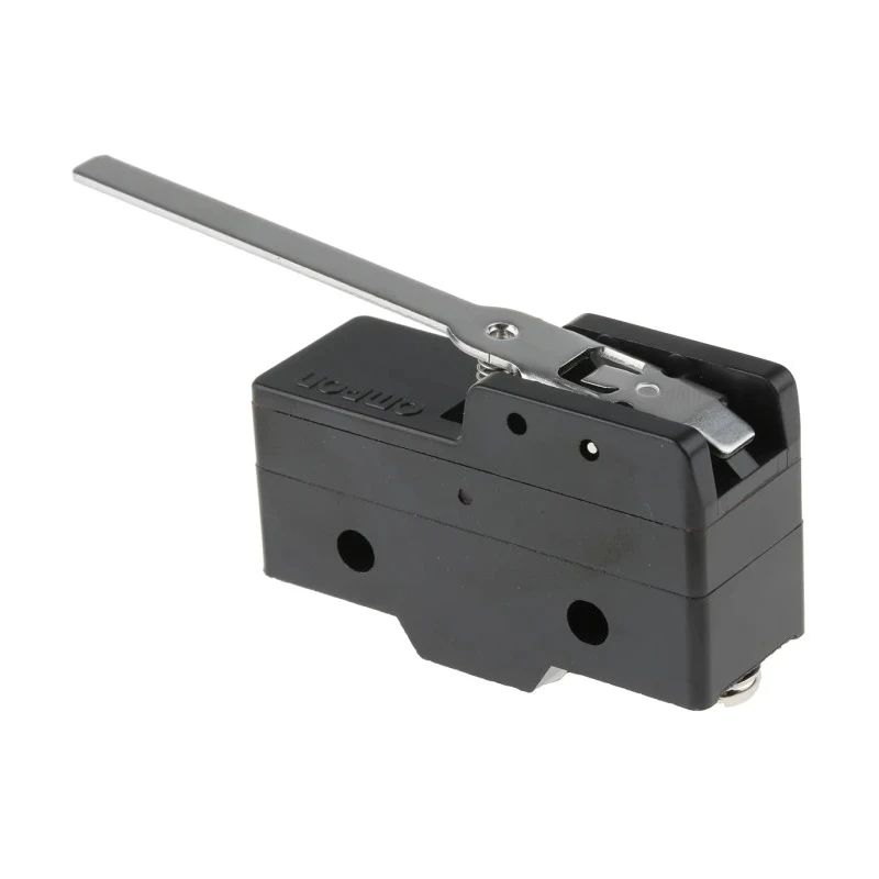 Omron Limit Switch Lever Actuator SPDT Contact Snap Action 500V AC 15A Thermosetting Resin Housing IP00