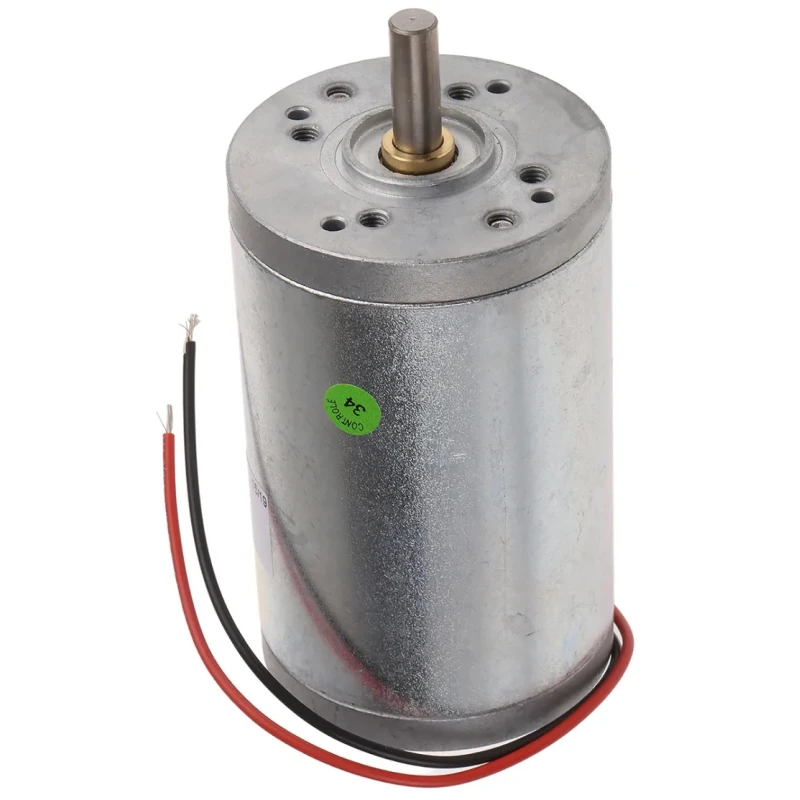 Crouzet Brushed DC Motor, 50 W, 24V dc, 170 mNm Torque, 2770 rpm, 8 mm Shaft Diameter 82830502