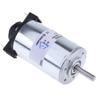 Crouzet Brushed DC Motor, 22W, 24V DC, 70 mNm Torque, 3070 RPM, 6 mm Shaft Diameter 82800502