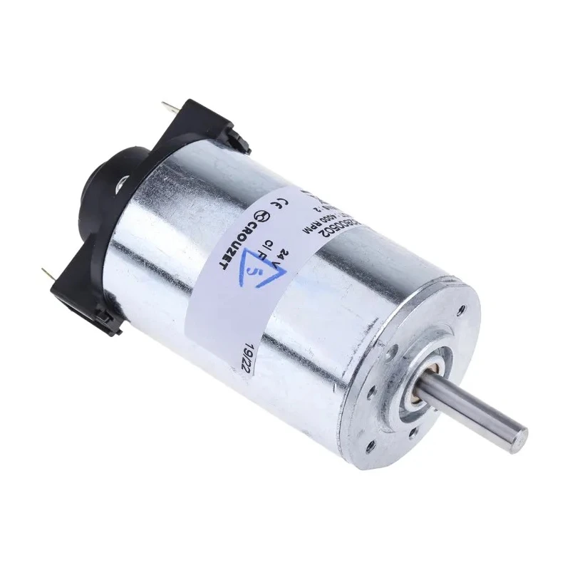 Crouzet Brushed DC Motor, 22W, 24V DC, 70 mNm Torque, 3070 RPM, 6 mm Shaft Diameter 82800502