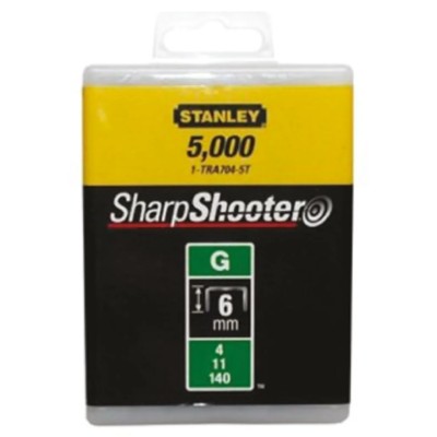 Stanley Cable Staples 6 mm 1-TRA704-5T
