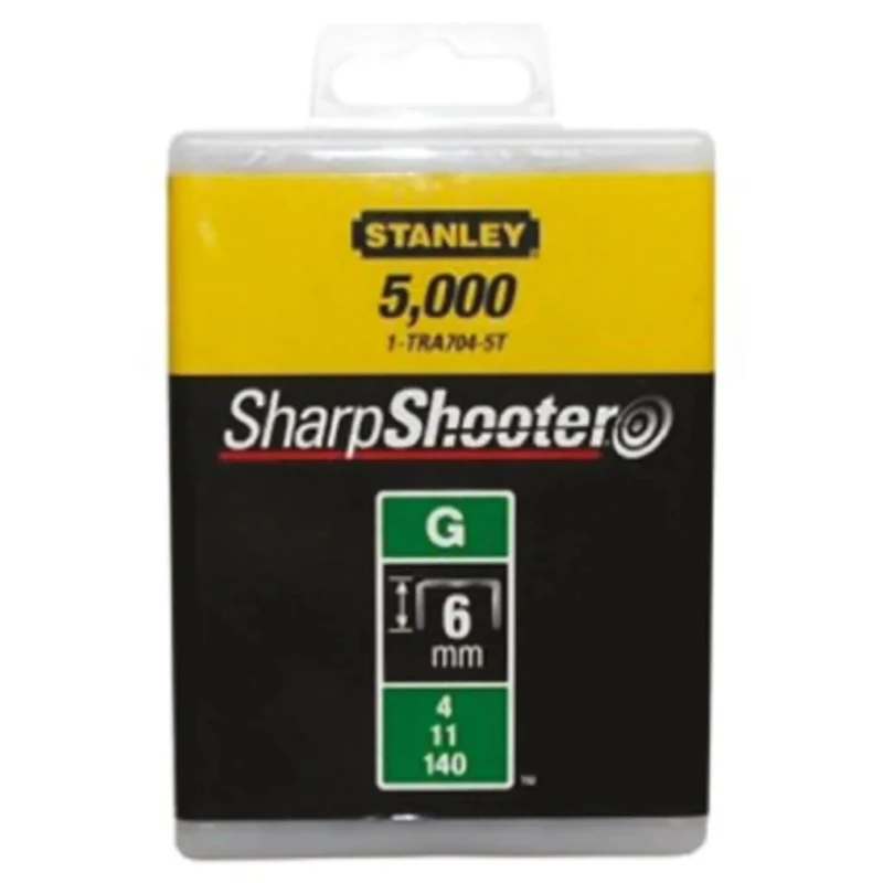 Stanley Cable Staples 6 mm 1-TRA704-5T