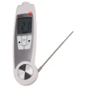 Testo Infrared Thermometer 104-IR, -30 °C to 250 °C Measurement Range, 0.1 °C Resolution, Adjustable Emissivity 0560 1040