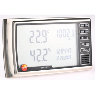Testo Digital Hygrometer Maximum & Minimum Display, 60°C, ±2 %RH / ±3 %RH Accuracy, 100 %RH Max, AA Battery, Model 0560 6220