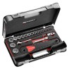 Facom 20-Piece 1/2 in Drive 6 Point Extension Wrench & Socket Set AXS.LJ1