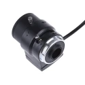 RS PRO Direct Drive CCTV Lens 12 mm Focal Length, Maximum Aperture F1.4, Diameter 34.4 mm, Length 61 mm 776-9396