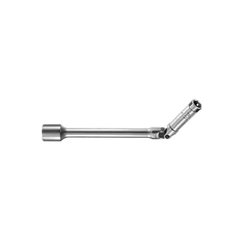 Facom 3/8 in Socket Wrench with Hinged Handle, Round Head, 10mm Overall Length B.10R10D